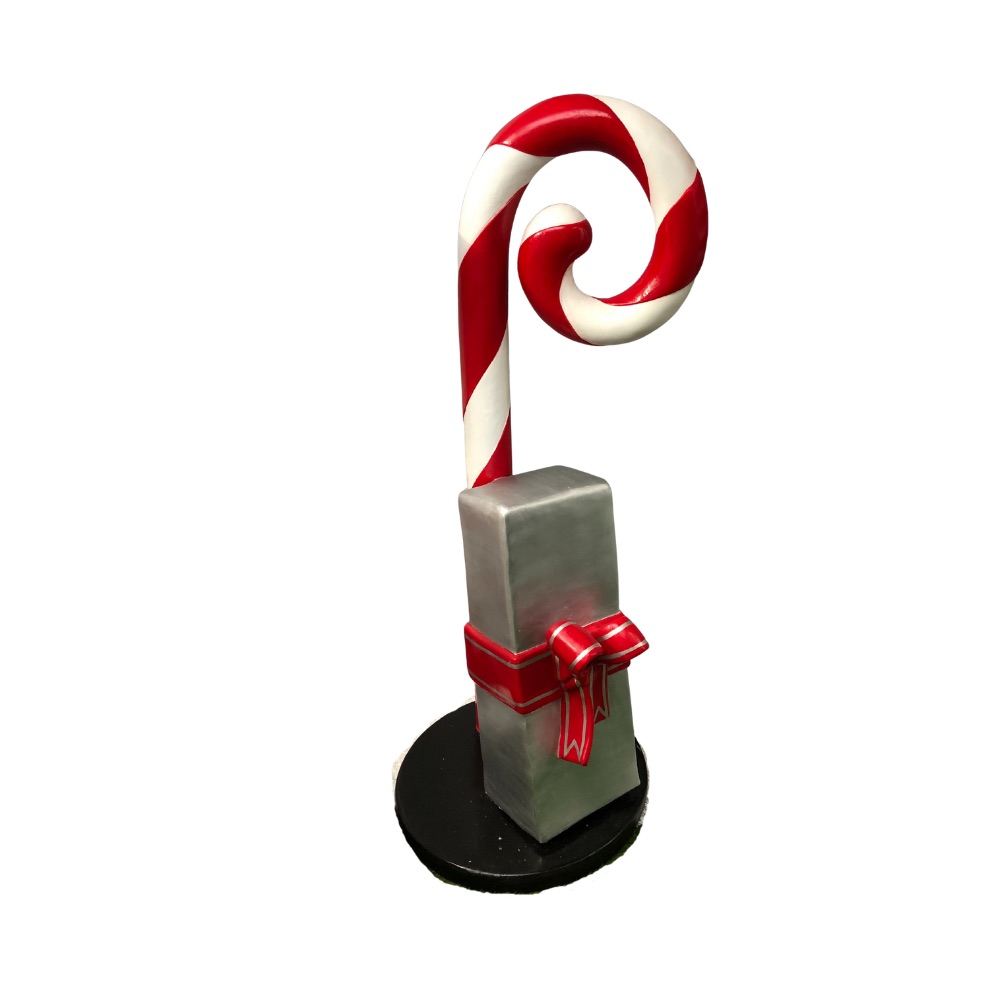 Candy Cane with present