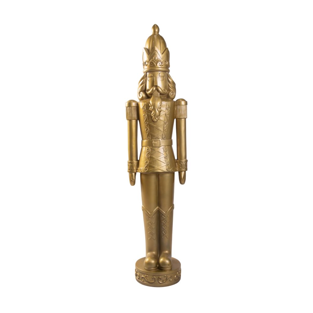 Gold nutcracker