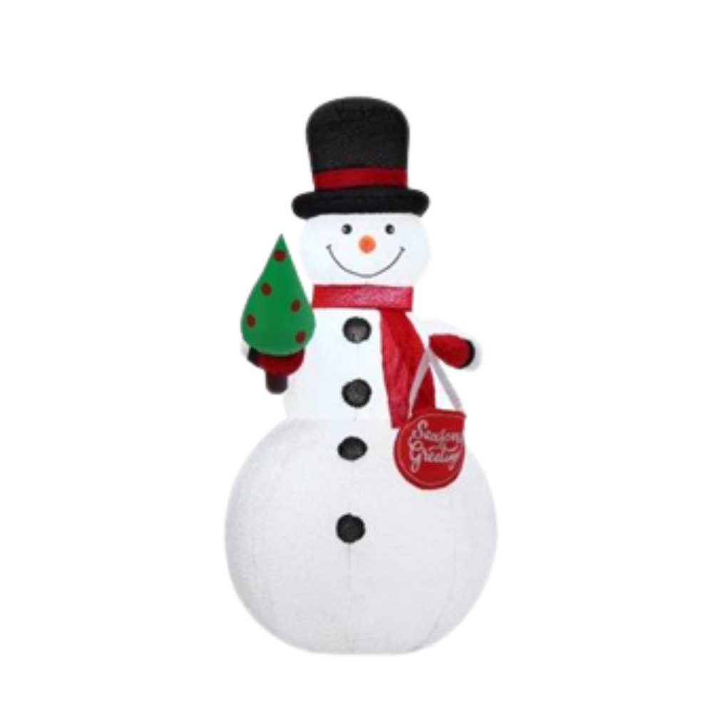 Inflatable snowman